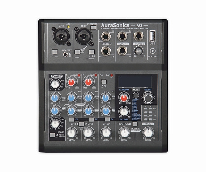 AuraSonics K4 компактный микшерный пульт в Кирсанове