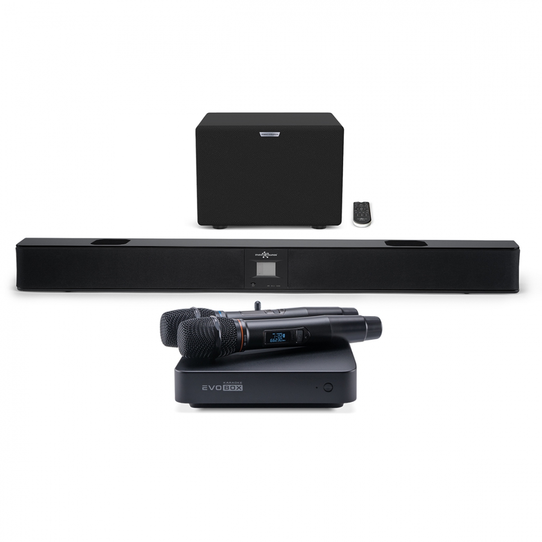 караоке-комплект EVOBOX Plus + EvoSound Bar (саундбар с караоке) в Кирсанове