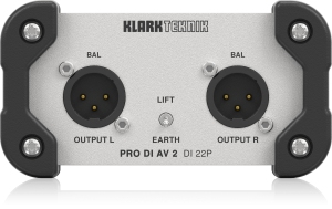 Klark Teknik DI 22P пассивный стерео директ-бокс в Кирсанове